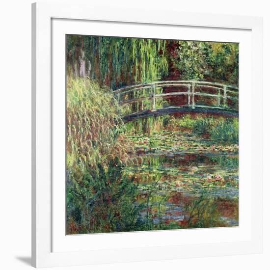 Water Lily Pond, 1900-Claude Monet-Framed Giclee Print