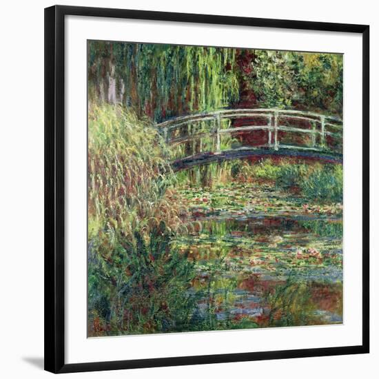 Water Lily Pond, 1900-Claude Monet-Framed Giclee Print