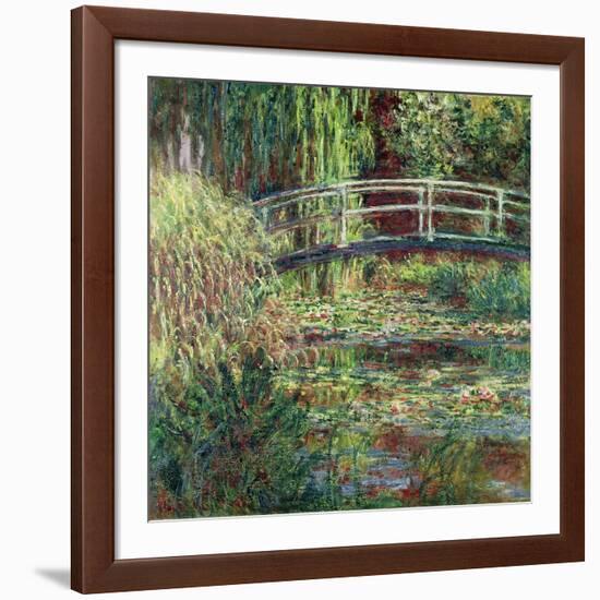 Water Lily Pond, 1900-Claude Monet-Framed Giclee Print