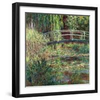 Water Lily Pond, 1900-Claude Monet-Framed Premium Giclee Print