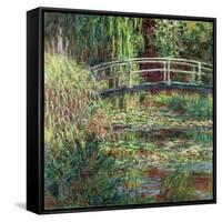 Water Lily Pond, 1900-Claude Monet-Framed Stretched Canvas