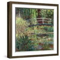 Water Lily Pond, 1900-Claude Monet-Framed Giclee Print