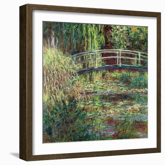 Water Lily Pond, 1900-Claude Monet-Framed Giclee Print