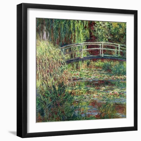 Water Lily Pond, 1900-Claude Monet-Framed Giclee Print