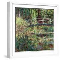 Water Lily Pond, 1900-Claude Monet-Framed Giclee Print