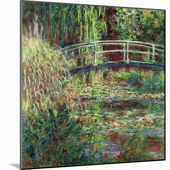 Water Lily Pond, 1900-Claude Monet-Mounted Giclee Print
