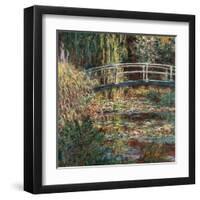 Water Lily Pond, 1900-Claude Monet-Framed Art Print