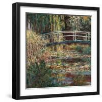 Water Lily Pond, 1900-Claude Monet-Framed Art Print