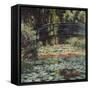 Water Lily Pond, 1900-Claude Monet-Framed Stretched Canvas