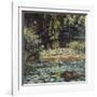 Water Lily Pond, 1900-Claude Monet-Framed Art Print