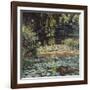 Water Lily Pond, 1900-Claude Monet-Framed Art Print