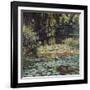 Water Lily Pond, 1900-Claude Monet-Framed Art Print