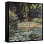 Water Lily Pond, 1900-Claude Monet-Framed Stretched Canvas