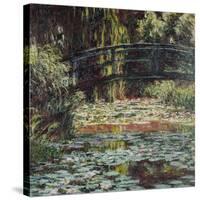 Water Lily Pond, 1900-Claude Monet-Stretched Canvas