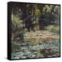 Water Lily Pond, 1900-Claude Monet-Framed Stretched Canvas