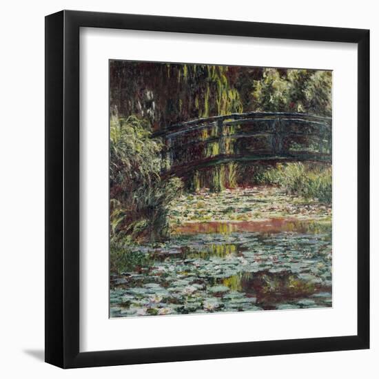 Water Lily Pond, 1900-Claude Monet-Framed Art Print