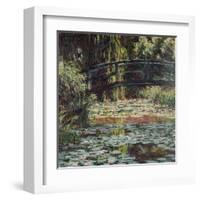 Water Lily Pond, 1900-Claude Monet-Framed Art Print