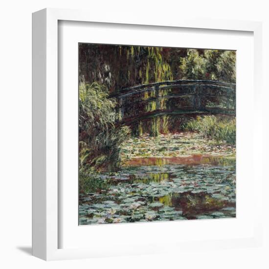 Water Lily Pond, 1900-Claude Monet-Framed Art Print