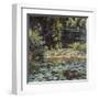 Water Lily Pond, 1900-Claude Monet-Framed Art Print