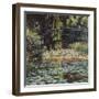 Water Lily Pond, 1900-Claude Monet-Framed Art Print