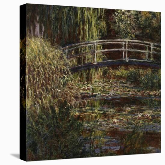 Water Lily Pond, 1900-Claude Monet-Stretched Canvas