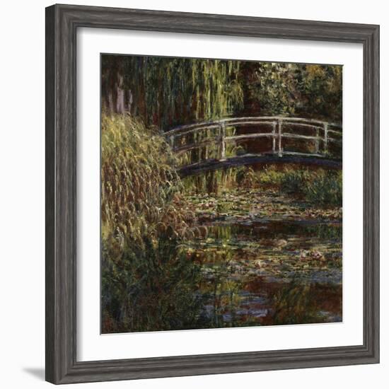 Water Lily Pond, 1900-Claude Monet-Framed Giclee Print