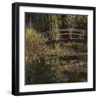 Water Lily Pond, 1900-Claude Monet-Framed Giclee Print