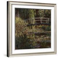 Water Lily Pond, 1900-Claude Monet-Framed Giclee Print