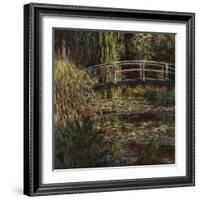 Water Lily Pond, 1900-Claude Monet-Framed Giclee Print