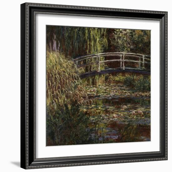 Water Lily Pond, 1900-Claude Monet-Framed Giclee Print