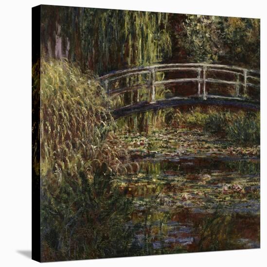 Water Lily Pond, 1900-Claude Monet-Stretched Canvas