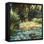 Water Lily Pond, 1900-Claude Monet-Framed Stretched Canvas