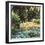 Water Lily Pond, 1900-Claude Monet-Framed Giclee Print