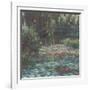 Water Lily Pond, 1900-Claude Monet-Framed Giclee Print