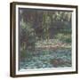 Water Lily Pond, 1900-Claude Monet-Framed Giclee Print