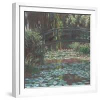 Water Lily Pond, 1900-Claude Monet-Framed Giclee Print