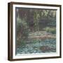 Water Lily Pond, 1900-Claude Monet-Framed Giclee Print