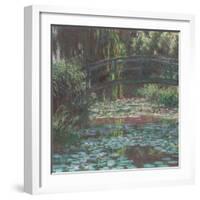 Water Lily Pond, 1900-Claude Monet-Framed Giclee Print