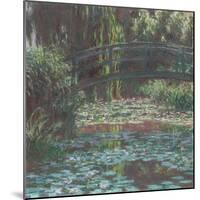 Water Lily Pond, 1900-Claude Monet-Mounted Giclee Print