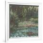 Water Lily Pond, 1900-Claude Monet-Framed Giclee Print