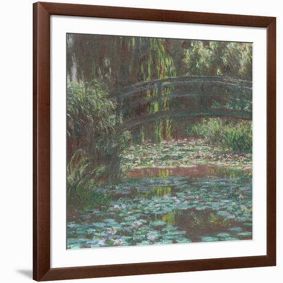 Water Lily Pond, 1900-Claude Monet-Framed Giclee Print