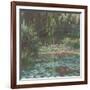 Water Lily Pond, 1900-Claude Monet-Framed Giclee Print