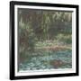 Water Lily Pond, 1900-Claude Monet-Framed Giclee Print