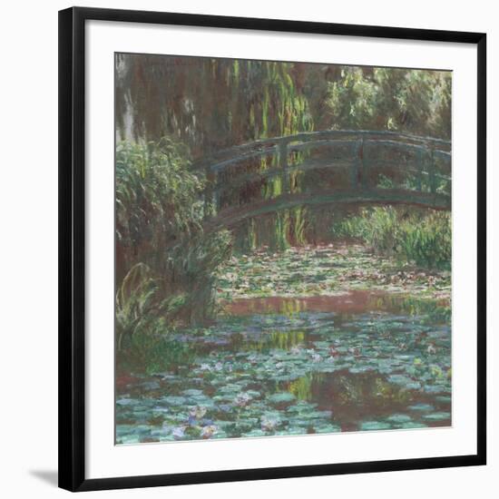 Water Lily Pond, 1900-Claude Monet-Framed Giclee Print