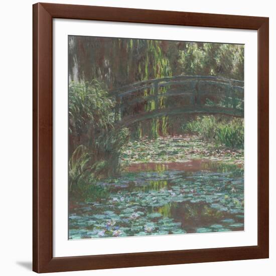 Water Lily Pond, 1900-Claude Monet-Framed Giclee Print