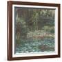 Water Lily Pond, 1900-Claude Monet-Framed Giclee Print