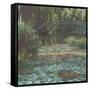 Water Lily Pond, 1900-Claude Monet-Framed Stretched Canvas