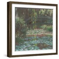 Water Lily Pond, 1900-Claude Monet-Framed Giclee Print