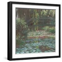 Water Lily Pond, 1900-Claude Monet-Framed Giclee Print