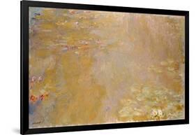 Water Lily Pond, 1917-1919-Claude Monet-Framed Giclee Print